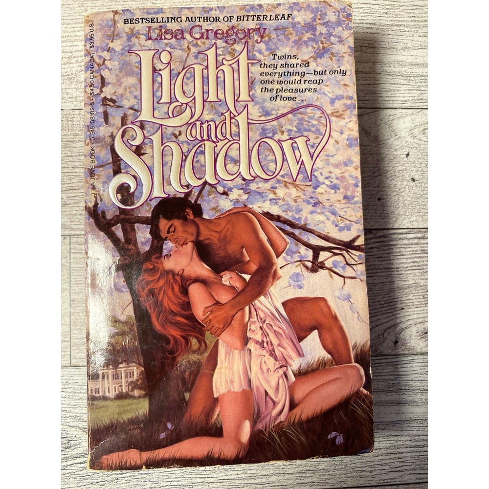 Light and Shadow Lisa Gregory Clinch Romance Novel Paperback Jove Book‎ 1985